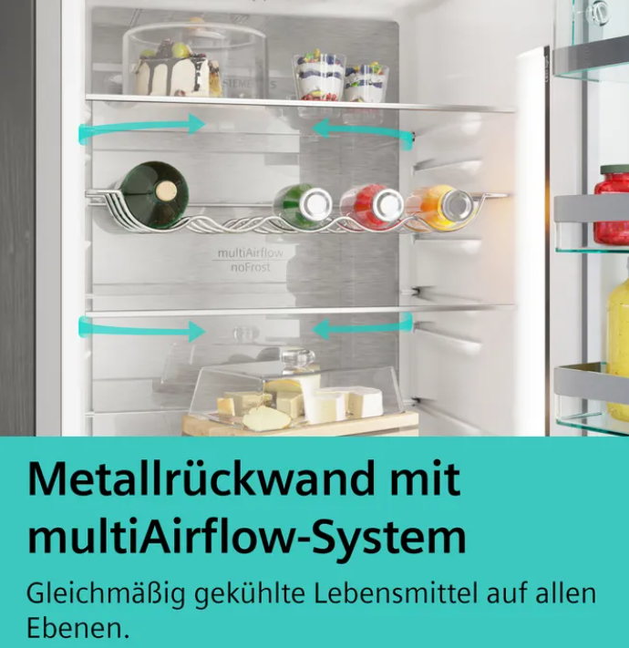 Siemens KF96DAXEA Multi Door Kühl- / Gefrierkombination