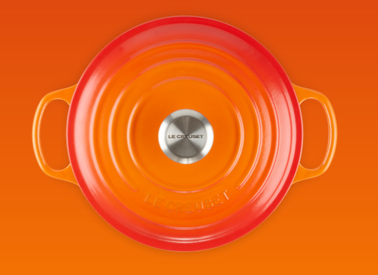 Le Creuset Signature Bräter, rund, 24cm, ofenrot (21177240902430)