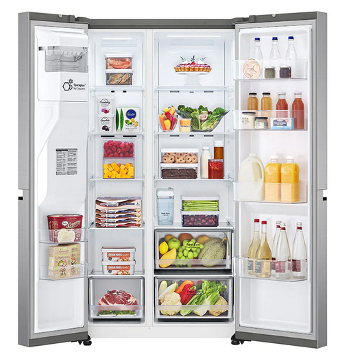 LG GSLV50PZXM  Side-by-Side Kühl-Gefrier-Kombination, 635 Liter