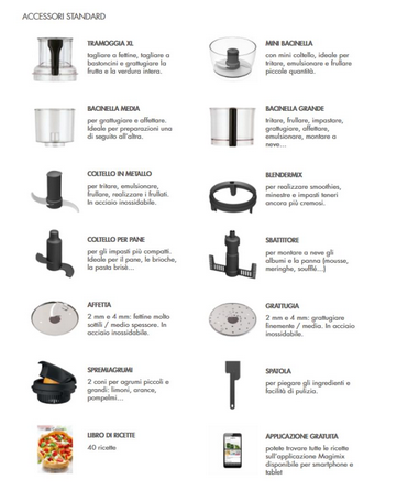 Magimix Küchenmaschine Cuisine 5200 XL Weiß