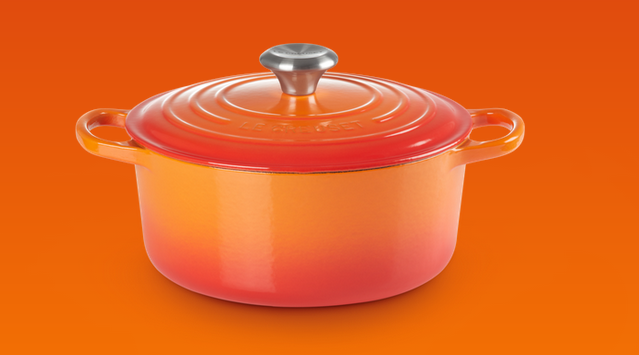 Le Creuset Signature Bräter, rund, 24cm, ofenrot (21177240902430)