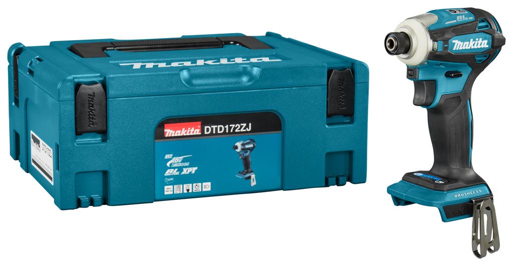 Makita DTD172ZJ Akku-Schlagschrauber im Makpac Koffer