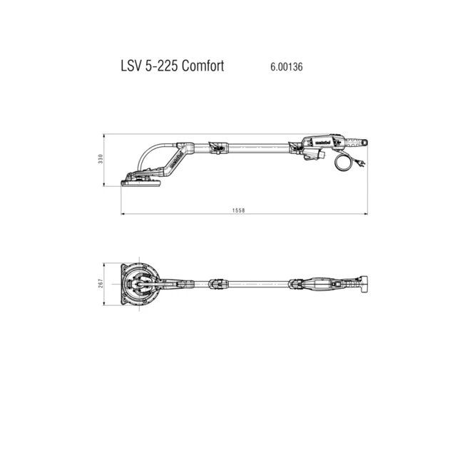 LSV 5-225 Comfort (600136000) Langhalsschleifer