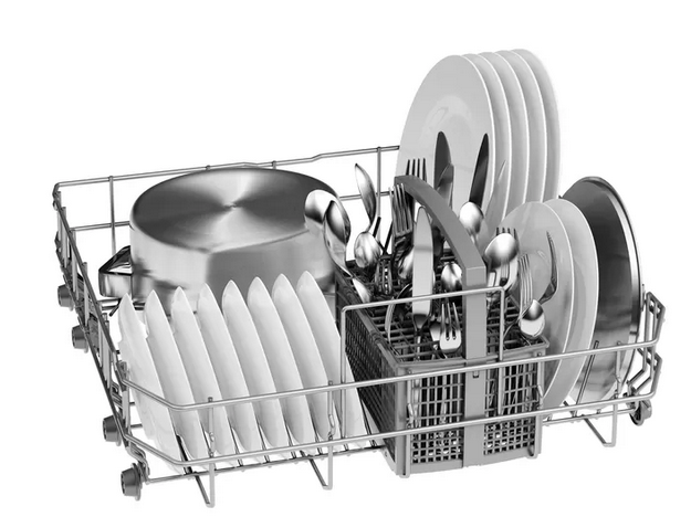 Constructa CG5IS01ITE teilintegrierter Geschirrspüler, 60cm