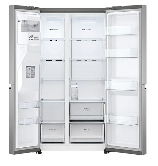 LG GSLV50PZXM  Side-by-Side Kühl-Gefrier-Kombination, 635 Liter