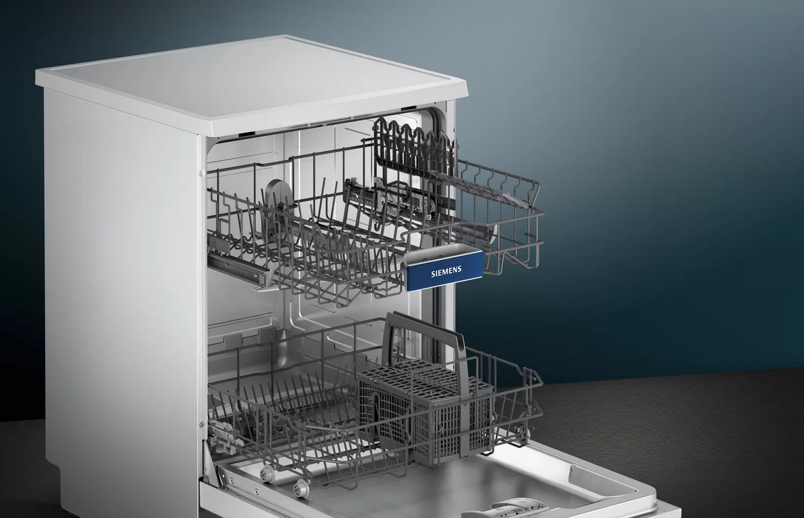 Siemens SN23HW36TE freistehender Geschirrspüler 60 cm Weiß
