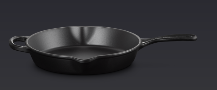 Le Creuset Brat- und Servierpfanne, hoch, 26cm, schwarz (20187260000422)