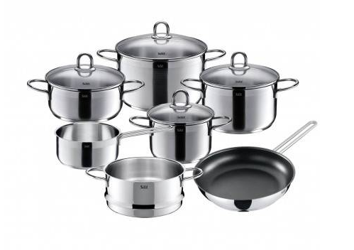 Silit 7116001570 Kochgeschirr-Set 7-teilig, Diamant