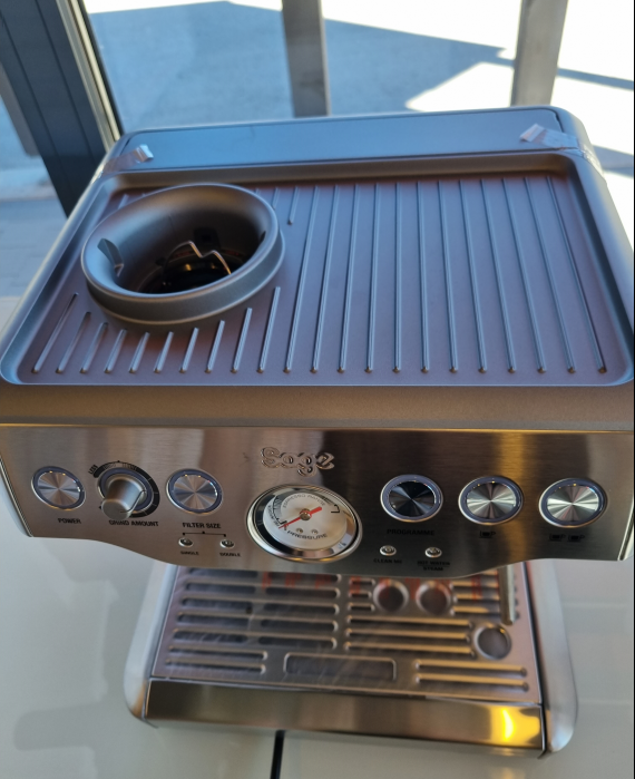 Sage SES875 Barista Express Espressomaschine, edelstahl