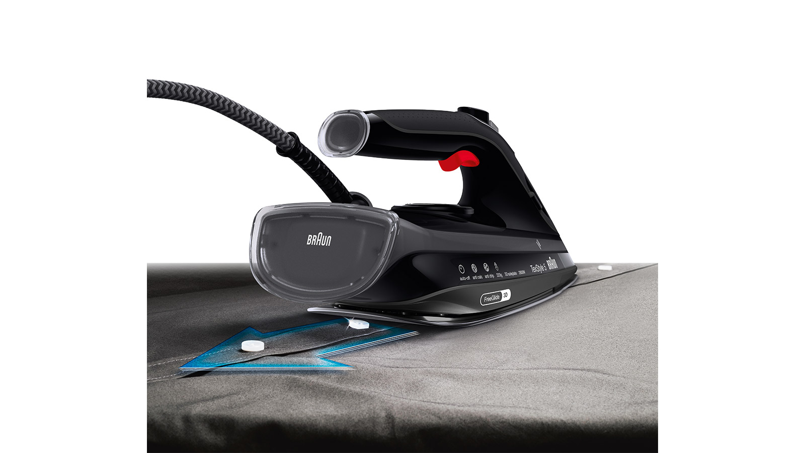 Braun SI5088BK Bügeleigen TexStyle 5