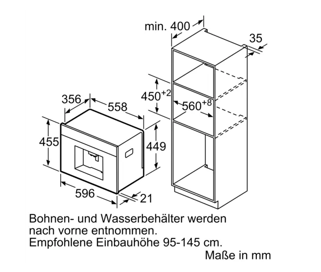 Neff C17KS61N0 Einbau-Kaffeevollautomat