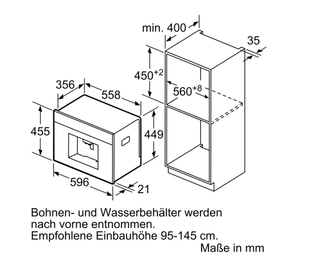 Neff C17KS61N0 Einbau-Kaffeevollautomat