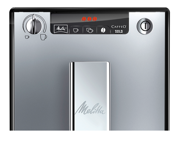 Melitta E950-103 Caffeo Solo Silber-Schwarz