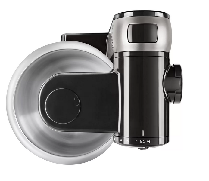 Bosch Küchenmaschine (MUM48A1), Schwarz-Silber