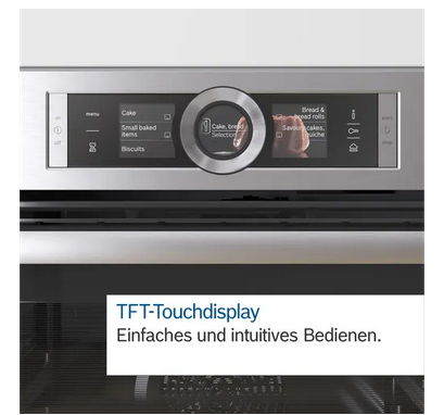 Bosch HMG6764B1 Serie 8 Einbau-Backofen mit Mikrowellenfunktion