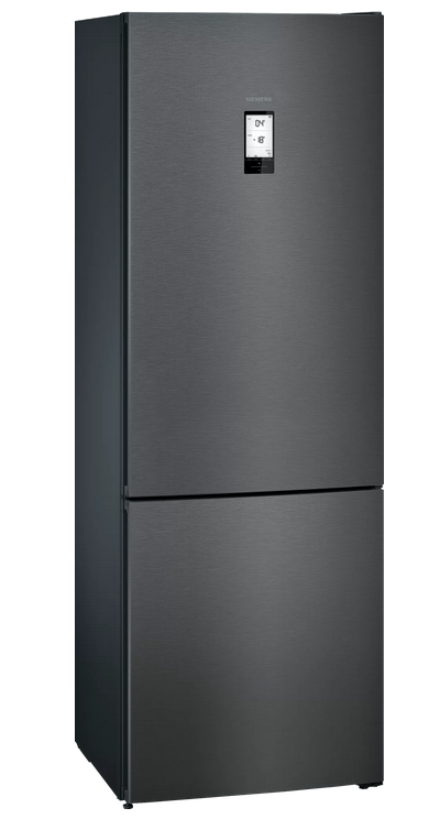 Siemens KG49NAXDP freistehende Kühl-Gefrierkombination, blackSteel