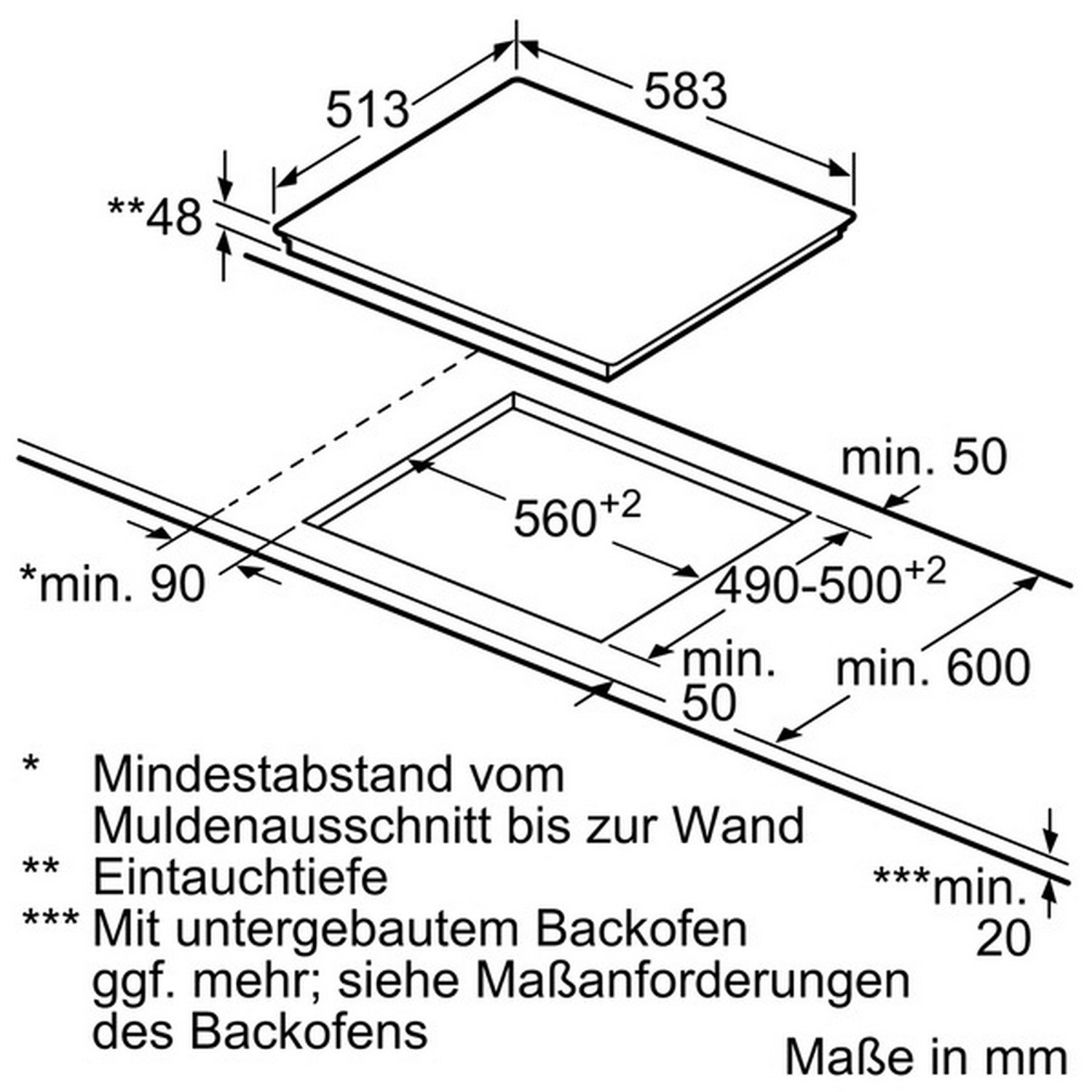 Neff TBT1676N T16BT76N0 Autarkes Elektro-Kochfeld mit TwistPad Bedienung