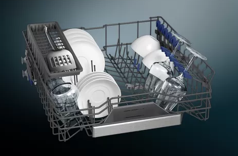 Siemens SN43HS01BD iQ300 Unterbau-Geschirrspüler, 60cm, Edelstahl