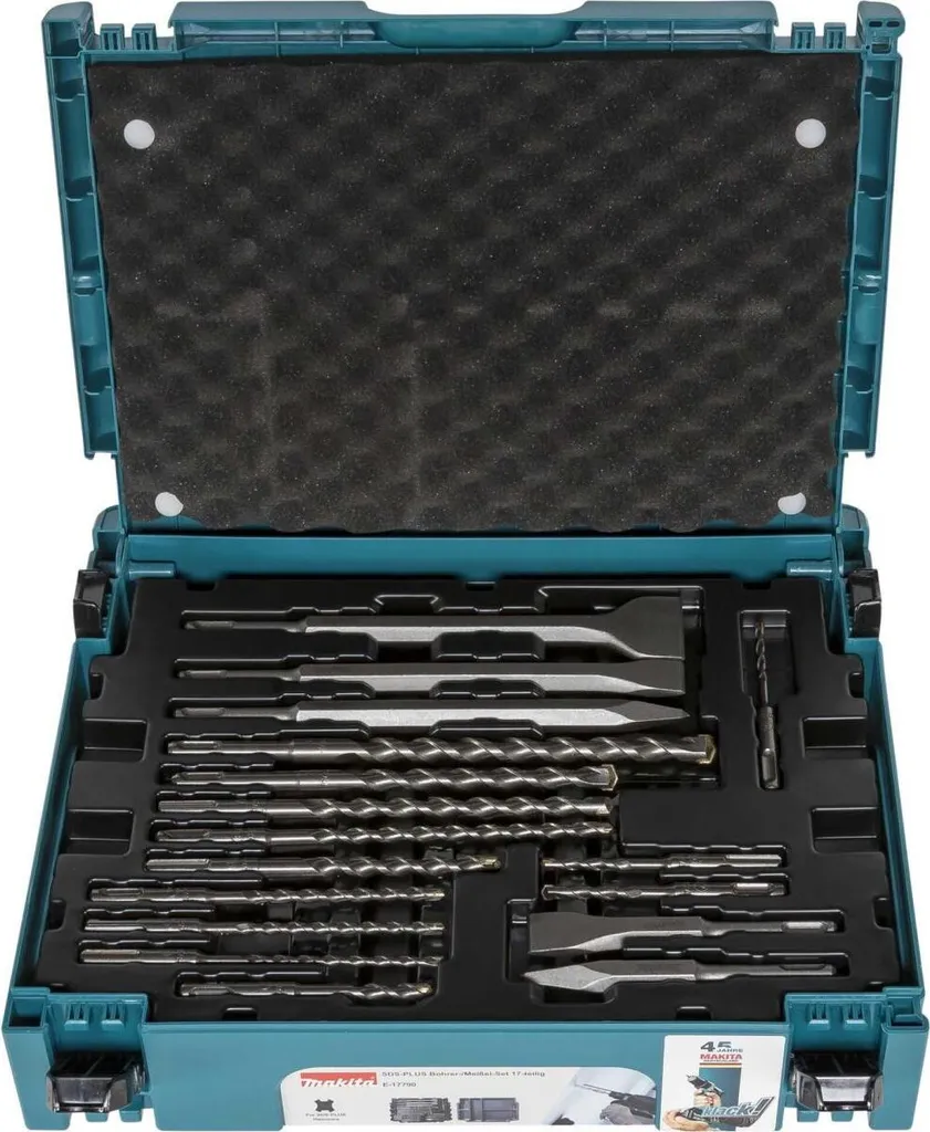Makita E-17790 SDS-PLUS-Bohrer-Meißel Set