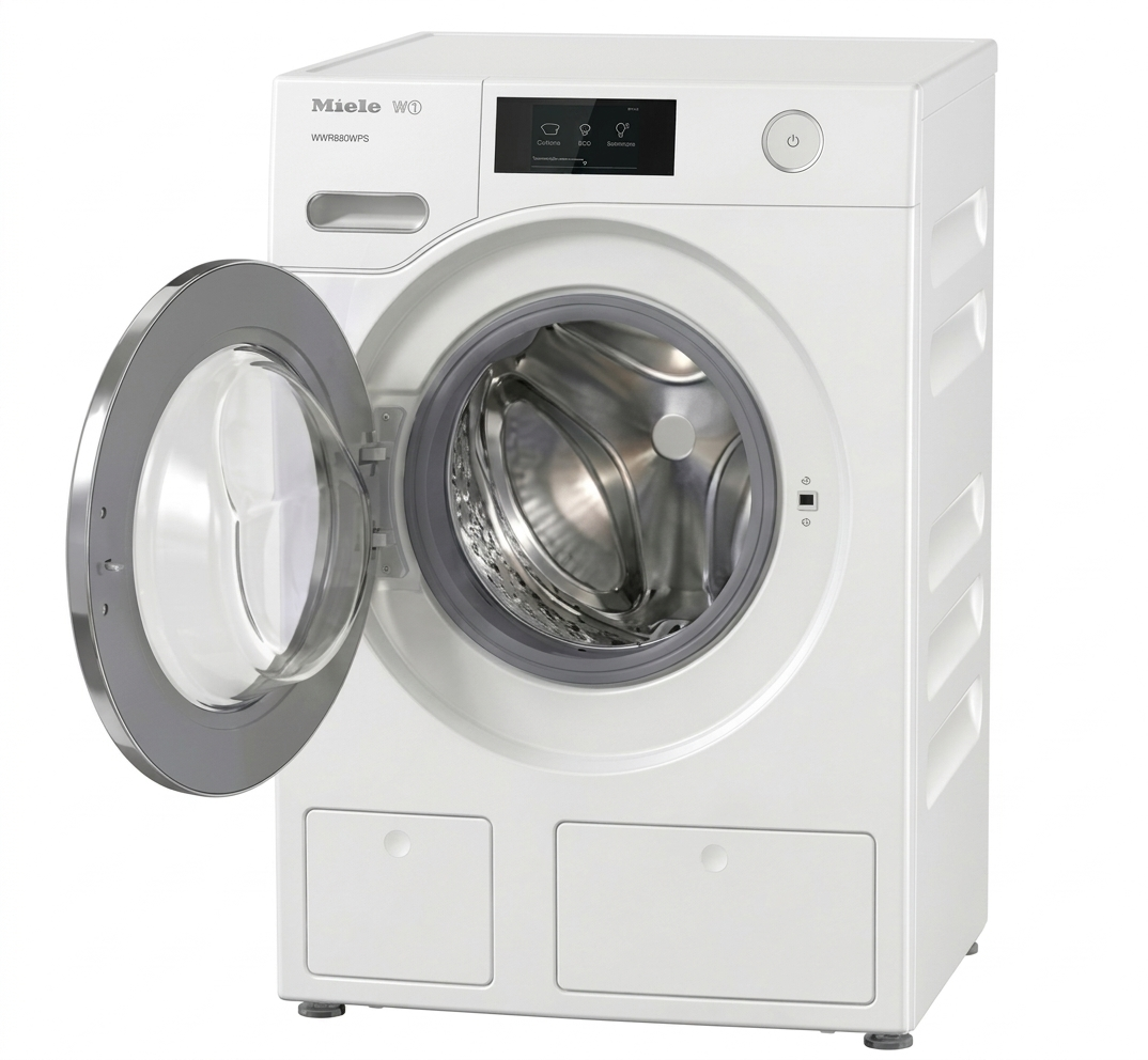 Miele WWV980 WPS Waschmaschine Passion Lotosweiß