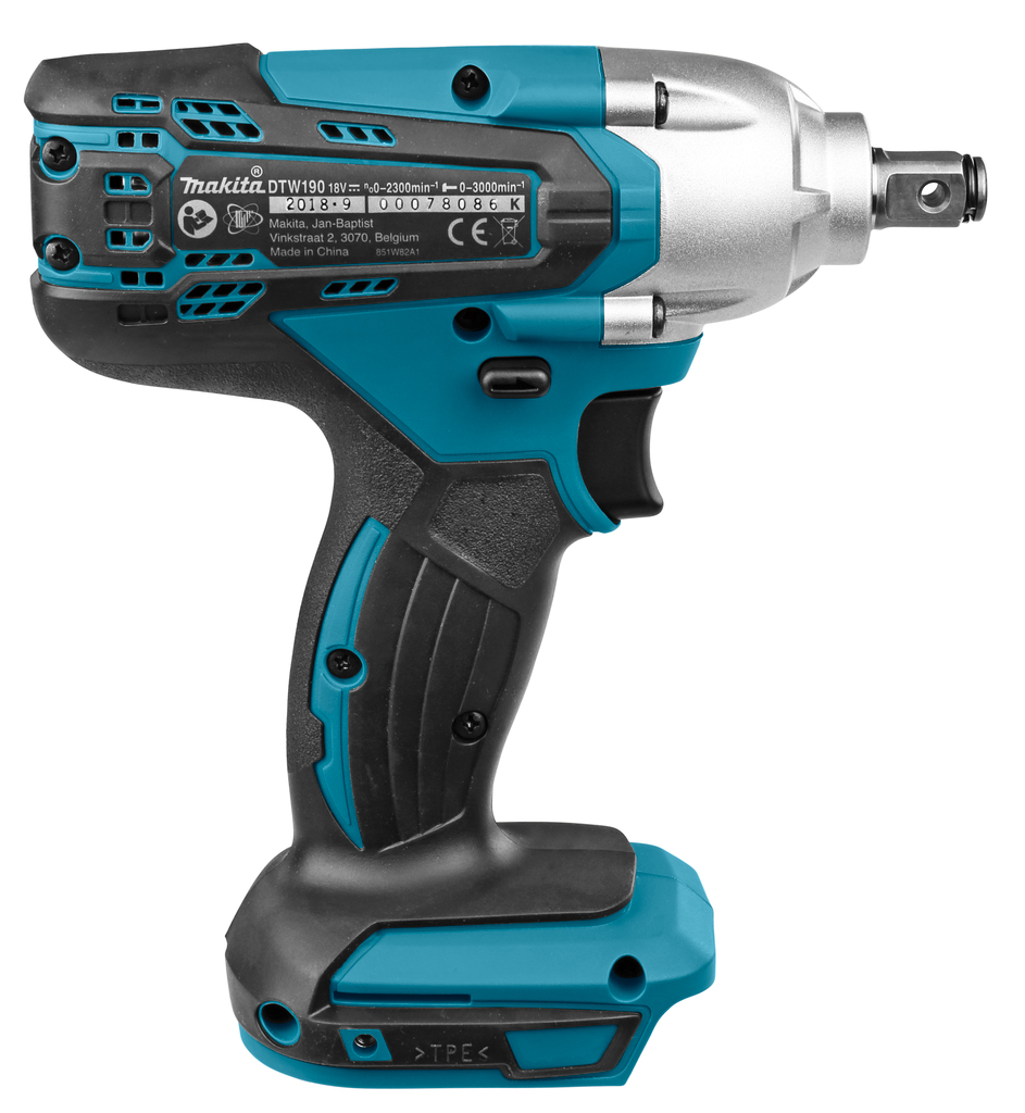 Makita DTW190RTJ Akku Schlagschrauber 18V 190 Nm + 2x Akkus 5,0Ah + Schnellladegerät im Makpac