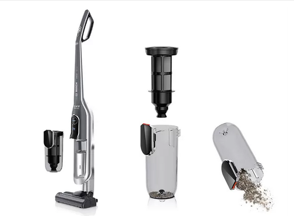 Bosch Akkustaubsauger BBH7SIL, Athlet 32.4V, Grau/Silber