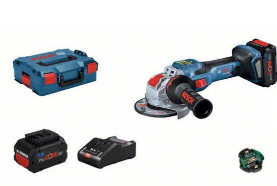Bosch Professional Akku-Winkelschleifer GWX 18V-15 SC (06019H6501)