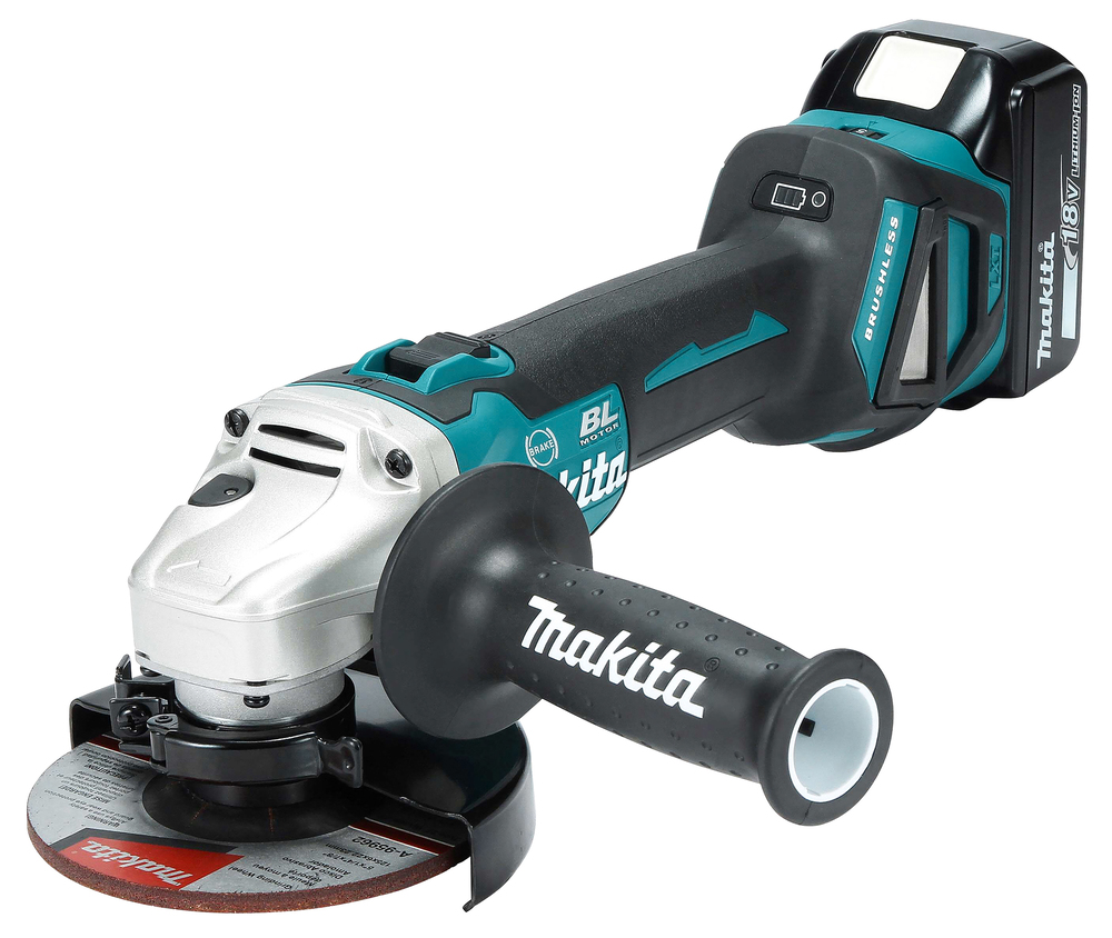 Makita DGA513RTJ Akku-Winkelschleifer Makita DGA513RTJ Akku-Winkelschleifer