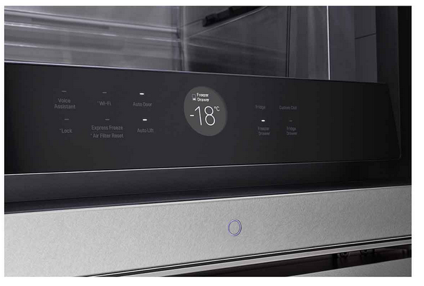 LG Signature Kühl-/Gefrierkombination mit InstaView Door-in-Door (LSR200B)
