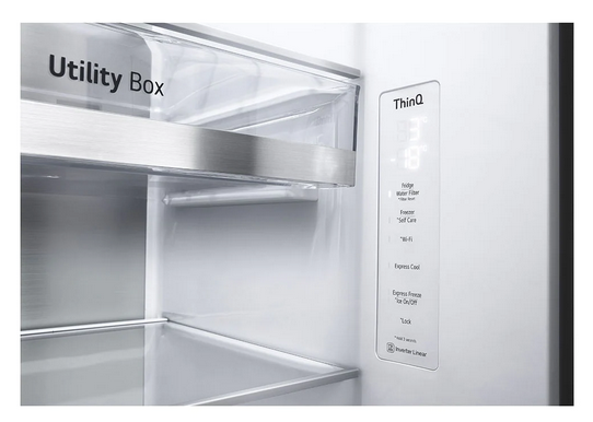 LG GSXV90BSAE Side-by-Side mit InstaView Door-in-Door