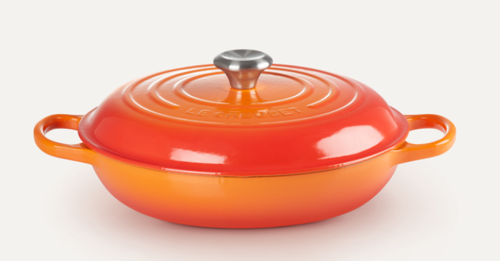 Le Creuset 21180300902430 Bräter, 30cm, ofenrot