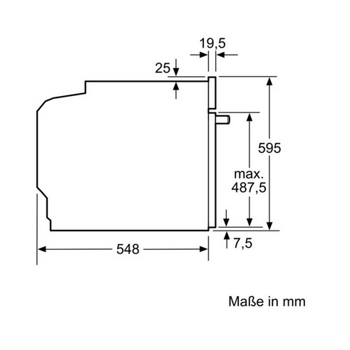Siemens HR538ABS1 Backofen mit Dampfunterstützung