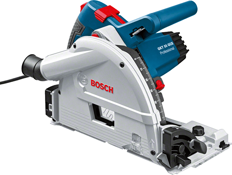 Bosch GKT55GCE Tauschsäge inkl. 2 x Führungschiene FSN1600 (0615990EA8)