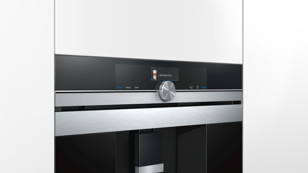 Siemens CT636LES6 iQ700 Einbau-Kaffeevollautomat Edelstahl