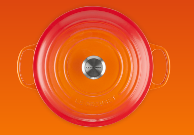 Le Creuset Signature Bräter, rund , 26cm, ofenrot (21177260902430)