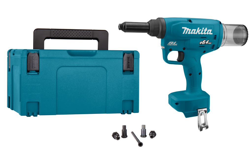 Makita MAKITA DRV250ZJ Blindnietsetzgerät ohne Akku ohne Ladegerät