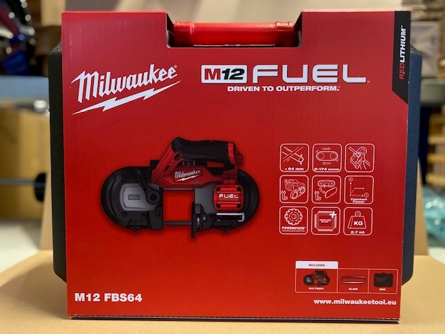 Milwaukee Akku-Bandsäge M12 FBS64-0C
