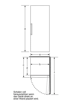 Siemens GS58NDWDP iQ500 Stand Gefrierschrank, 70cm breit, 366l