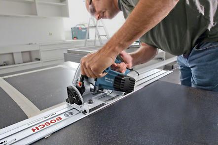 Bosch Professional GKT55GCE Elektro-Tauchsäge inkl. L-Boxx + Zubehör (0601675002)
