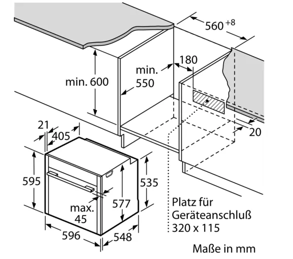 Neff Einbau-Backofen (B55CS22N0)