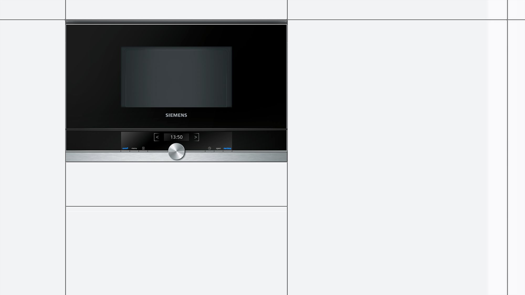 Siemens BF634LGS1 iQ700 Einbau-Mikrowelle Edelstahl