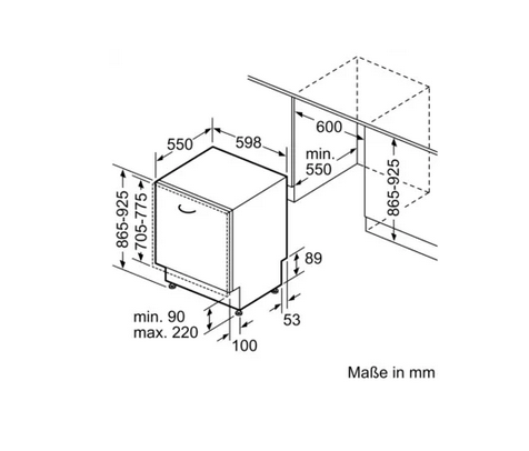 iQ500 Vollintegrierter Geschirrspüler 60 cm XXL