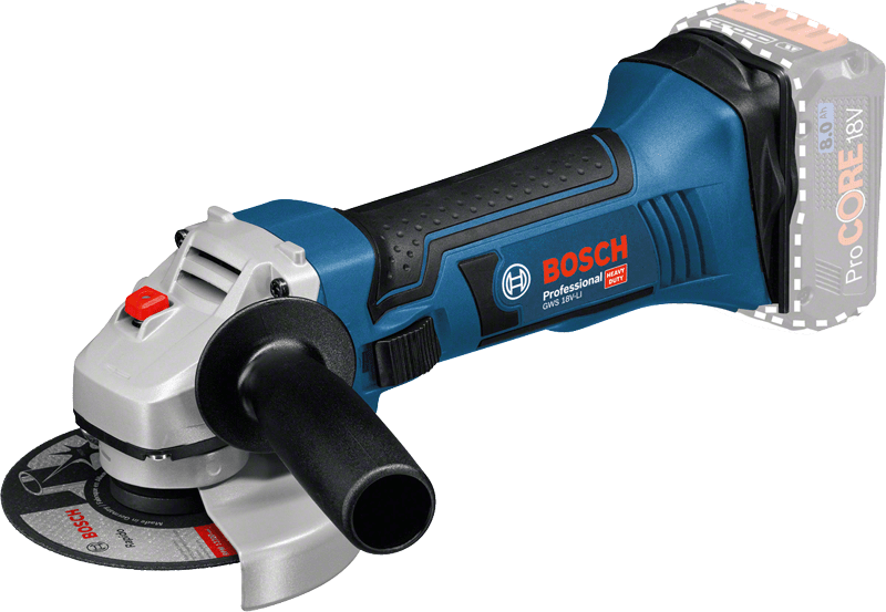 Bosch GWS 18-125 V-LI Akku-Winkelschleifer (060193A30Y)