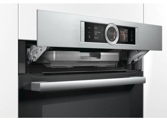 Bosch CSG636BS3 Serie 8 Einbau-Kompaktdampfbackofen 60 x 45 cm Edelstahl