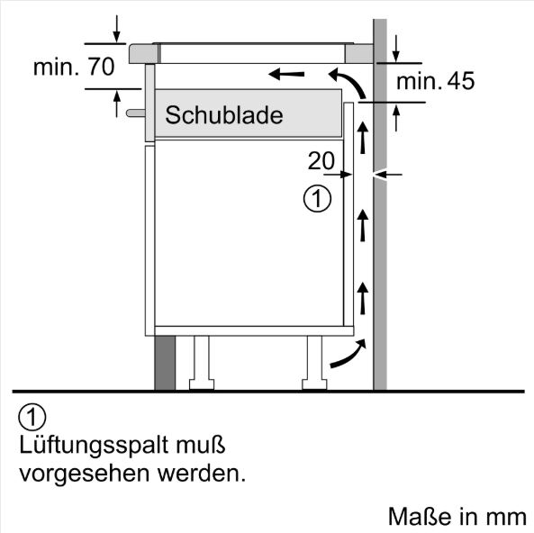 NEFF T58PHF1L0 N 70 Autarkes Induktionskochfeld (80 cm, flächenbündig)