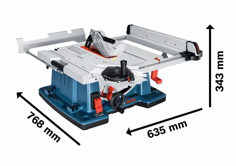 Bosch Professional GTS 10XC Elektro-Tischkreissäge (0601B30400)