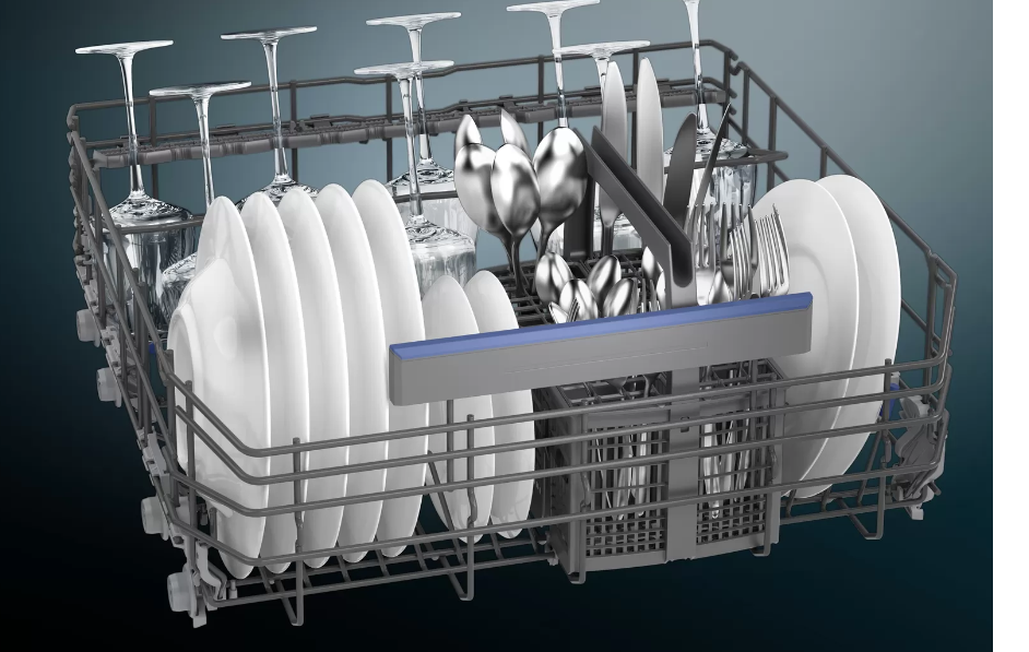 Siemens SN53HS01BD teilintegrierter Geschirrspüler, 60cm, edelstahl