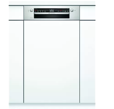 Bosch SPI2IKS10E teilintegrierter Geschirrspüler, 45cm, Edelstahl