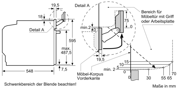 Bosch HNG6764S6 Serie 8 Einbau-Backofen mit Mikrowellen- und Dampffunktion