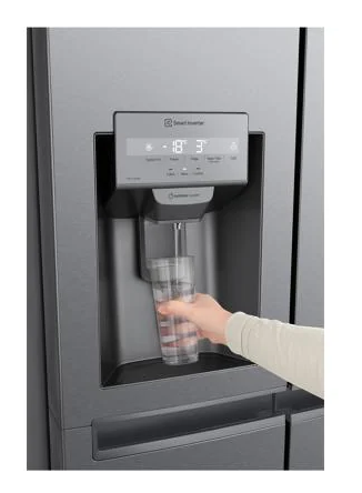 LG GSBV70PZTE Side-by-Side Kühl-Gefrier-Kombination, 655L